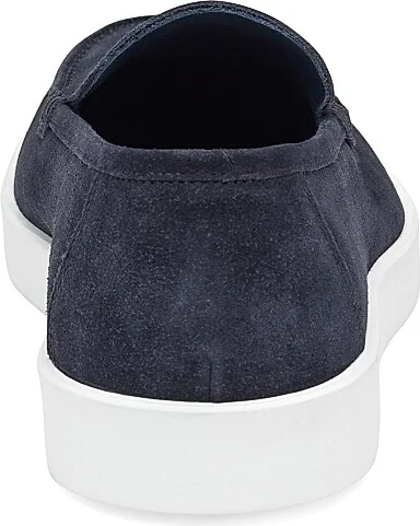 Men's Bolivar Venetian Suede Loafers - Navy - Size 11 - Image 4