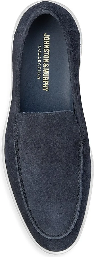 Men's Bolivar Venetian Suede Loafers - Navy - Size 11 - Image 5