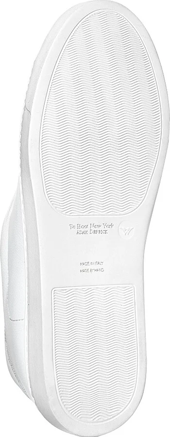 Men's Bolla Leather Slip-On Sneakers - Panama Bianco - Size 7 - Image 4