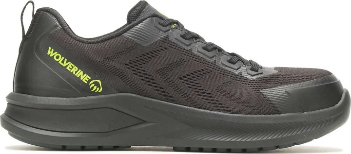 Men's Bolt Durashocks Knit Carbonmax Work Shoe - Medium Width In Black