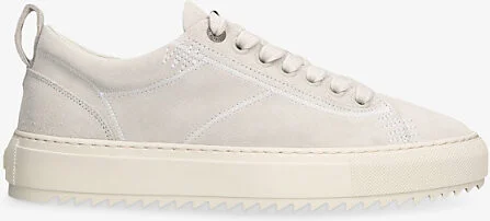 Mens Bone Alpha 2.0 Suede Low-Top Trainers Eur 41 / 7 Uk Men