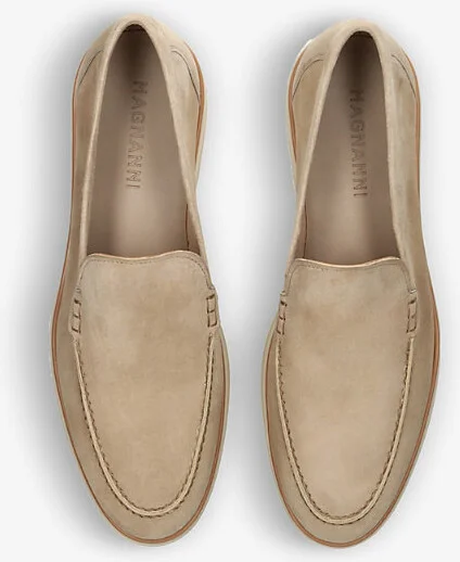 Mens Bone Altea Suede Loafers Eur 40.5 / 6.5 Uk Men - Image 2