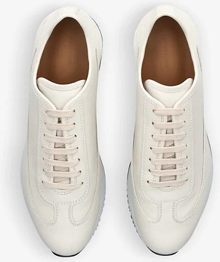 Mens Bone Foundry II Leather Low-Top Trainers Eur 43 / 9 Uk Men - Image 2