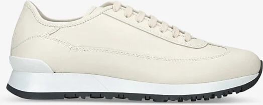 Mens Bone Foundry II Leather Low-Top Trainers Eur 43 / 9 Uk Men