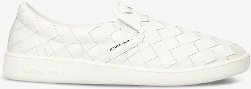 Mens Bone Sawyer Intrecciato-Woven Trainers Eur 44 / 10 Uk Men