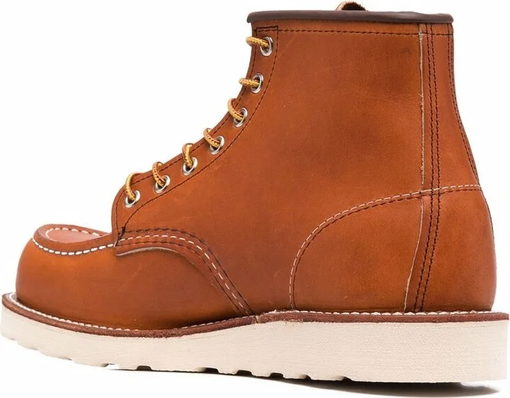 Men's Boots Leather Brown - Image 4