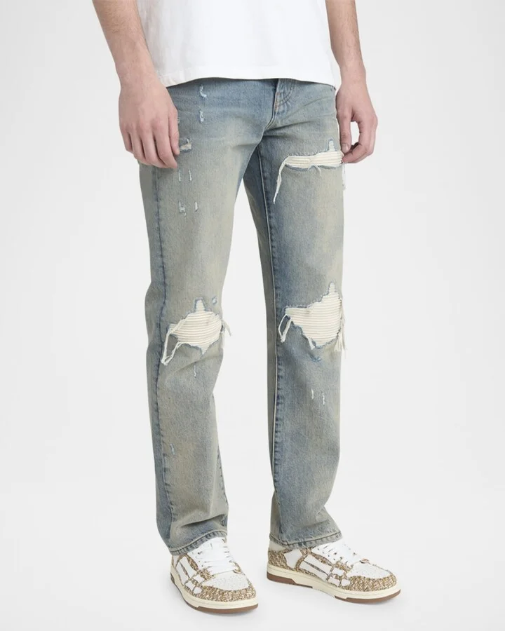 Men's Boucle and Leather Skel Top Sneakers - Image 11