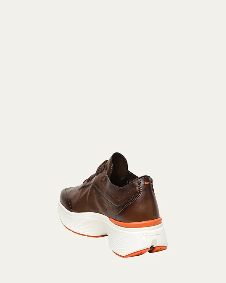 Men's Bounce Lambskin Runner Sneakers - Image 3