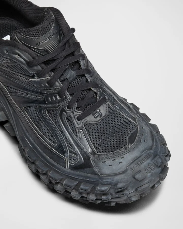Men's Bouncer Tonal Mesh-Rubber Sneakers - Image 10