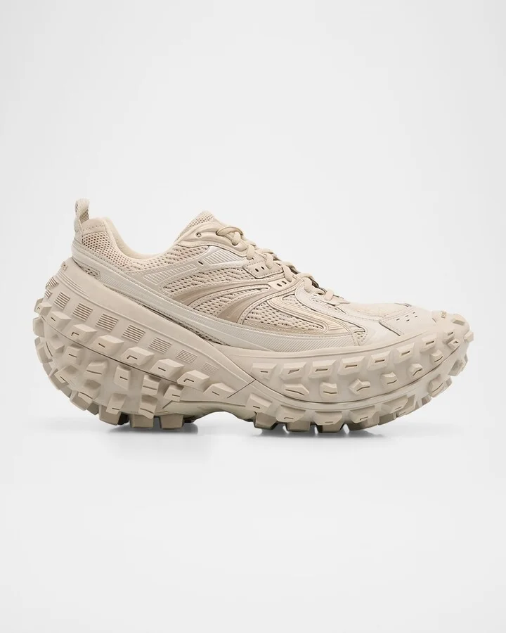 Men's Bouncer Tonal Mesh-Rubber Sneakers