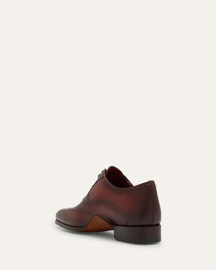 Men's Bowden Wingtip Leather Oxfords - Image 2