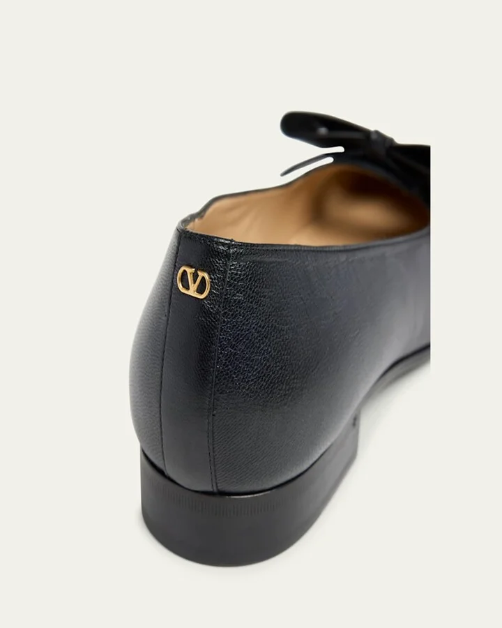 Men's Bowow Ballerina Leather Loafers - Image 3
