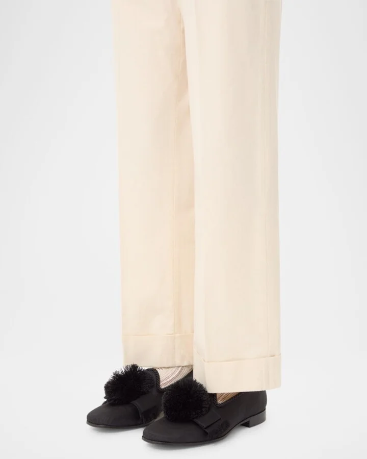 Mens Bowow Grosgrain and Pompom Loafers - Image 4