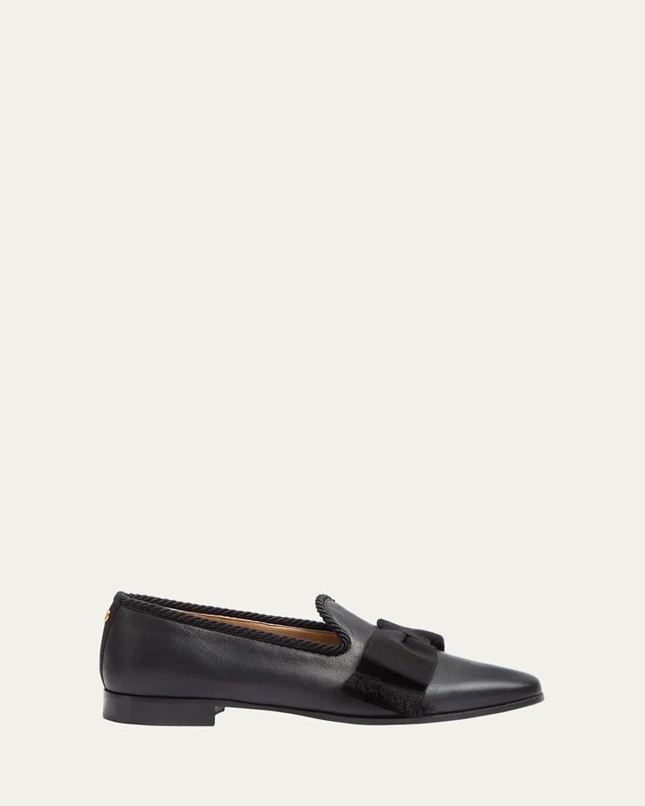 Men's Bowow Leather Venetian Loafers