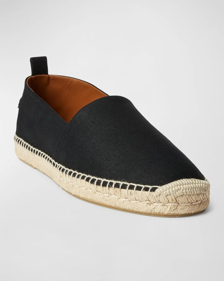 Men's Bowsworth Linen Espadrilles - Image 2