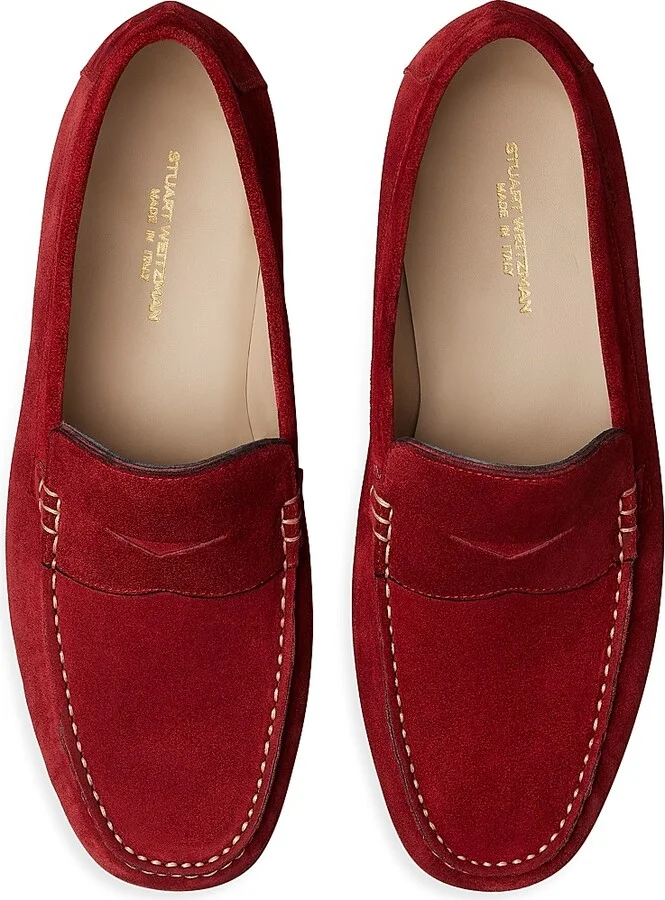 Men's Brady Penny Leather Loafers - Espresso - Size 10 - Image 7