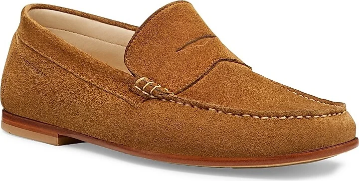 Men's Brady Penny Leather Loafers - Espresso - Size 10 - Image 9