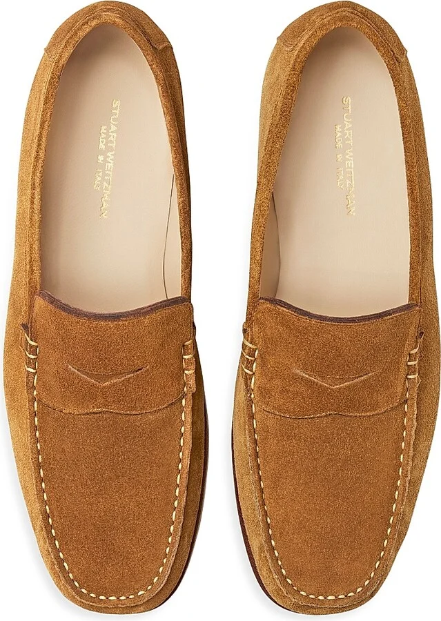 Men's Brady Penny Leather Loafers - Espresso - Size 10 - Image 11