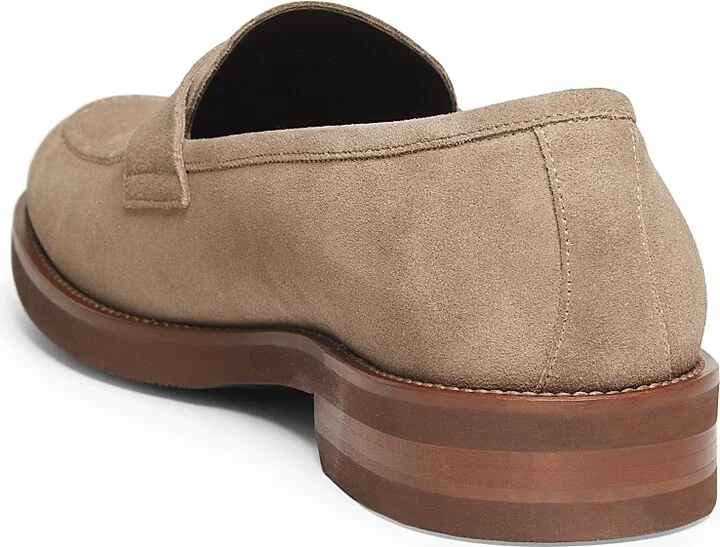 Men's Brady Suede Penny Loafers - Ardesia - Size 7 - Image 3
