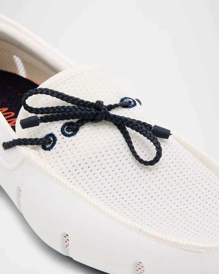 Men's Braided Lace Mesh Loafers - Image 2