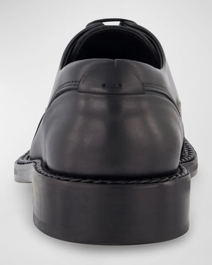 Men's Braided Welt Cap Toe Derby Shoes - Image 3