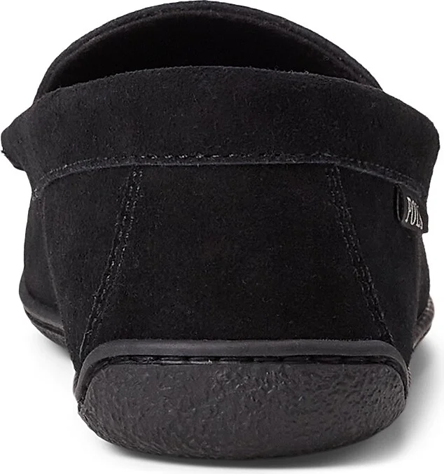 Men's Brenan Bear Suede Loafers - Black Suede - Size 7 - Image 3