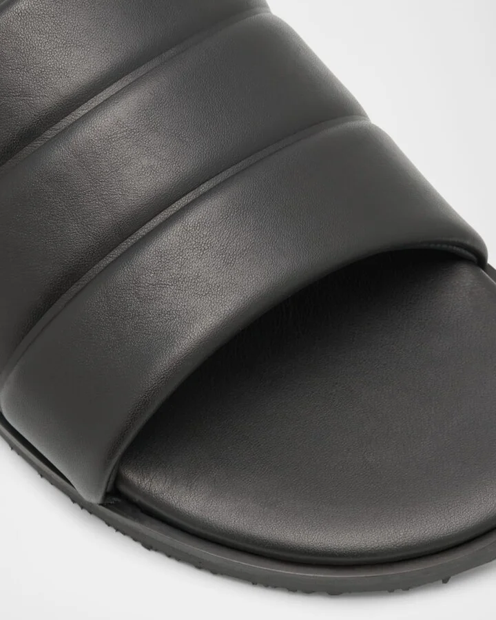 Men's Brentin Napa Leather Slide Sandals - Image 2