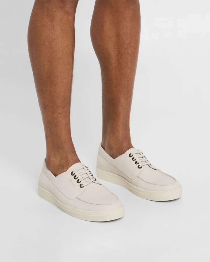 Men's Bristol Leather Boat Shoes - Image 2