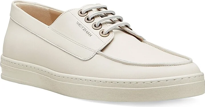 Men's Bristol Leather Sneakers - Oatmeal - Size 10 - Image 2