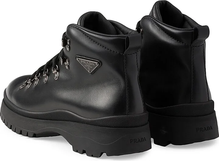 Men's Brixxen Leather Booties - Black - Size 7 - Image 3