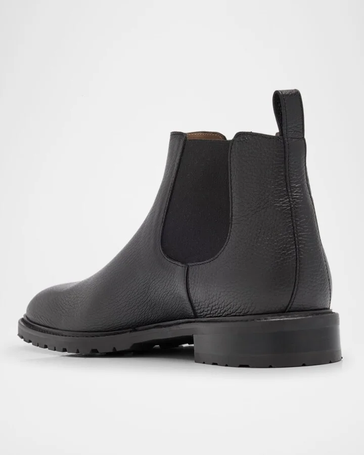 Men's Brompton Leather Chelsea Boots - Image 2