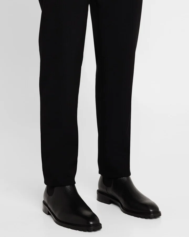 Men's Brompton Leather Chelsea Boots - Image 3