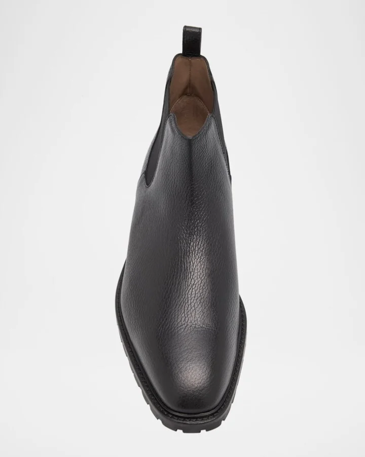 Men's Brompton Leather Chelsea Boots - Image 5