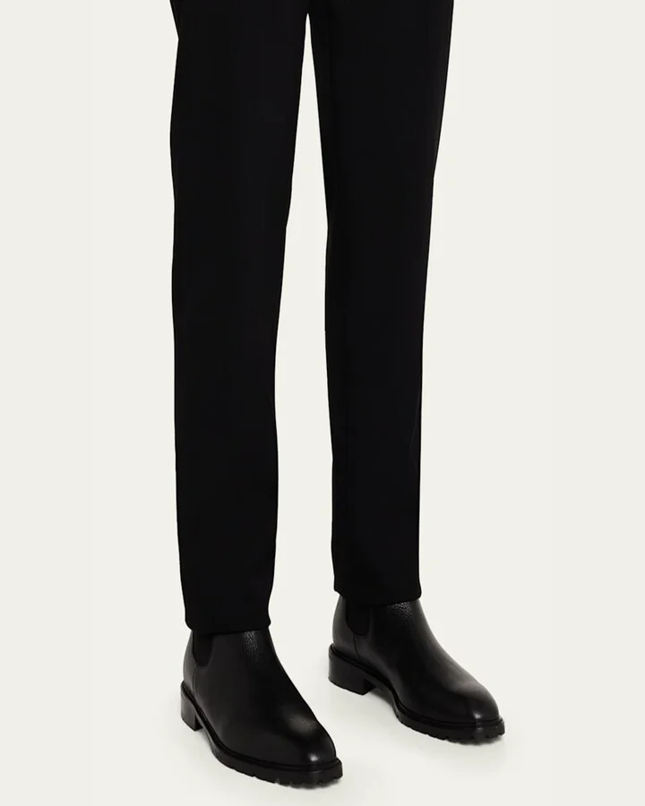 Men's Brompton Leather Chelsea Boots - Image 2