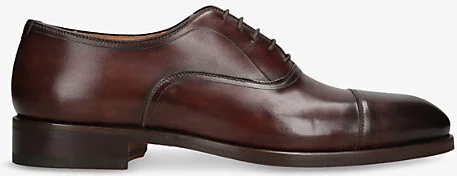 Mens Brown Mayon Leather Oxford Shoes Eur 40 / 6 Uk Men