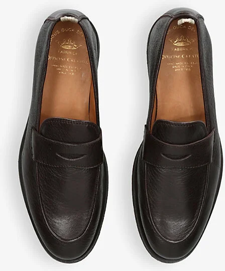Mens Brown Opera Flex 101 Leather Loafers Eur 40 / 6 Uk Men - Image 2
