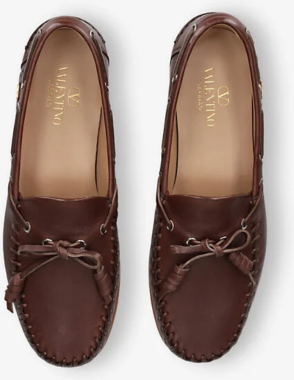 Mens Brown Palm Avenue Leather Boat Shoes Eur 42.5 / 8.5 Uk Men - Image 2