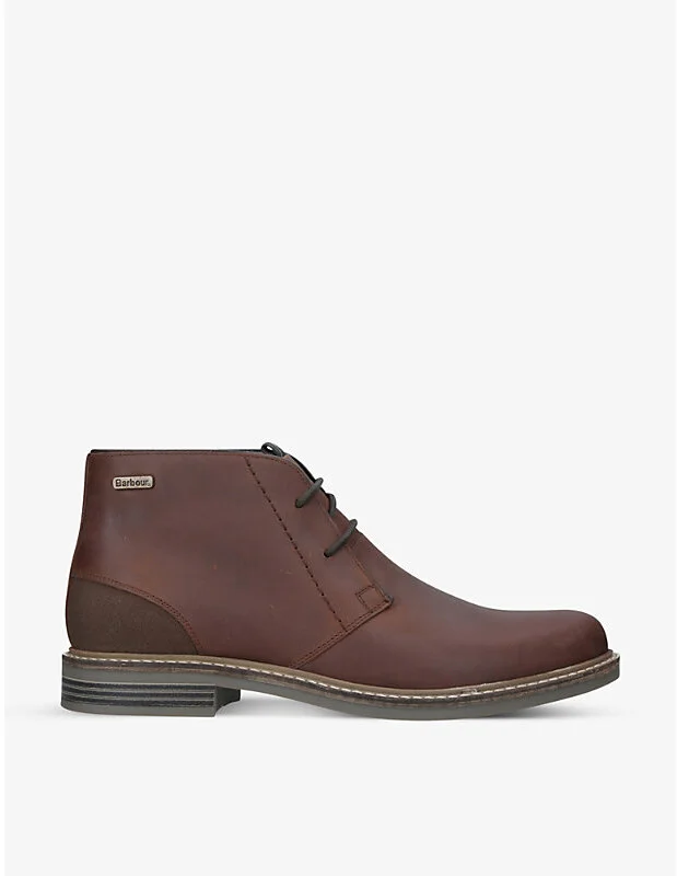 Mens Brown Readhead Leather Chukka Boots Eur 43 / 9 Uk Men