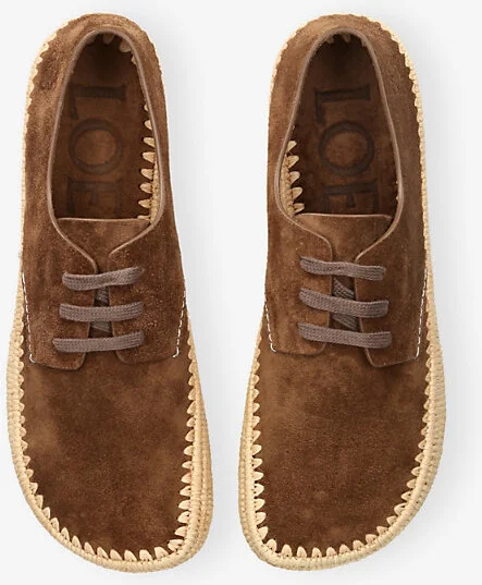 Mens Brown Rio Lace Suede Espadrilles Eur 45 / 11 Uk Men - Image 2
