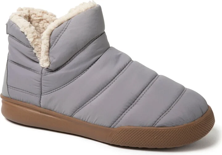 Mens Bryant Nylon Puffer Indoor/Outdoor Slipper Boot