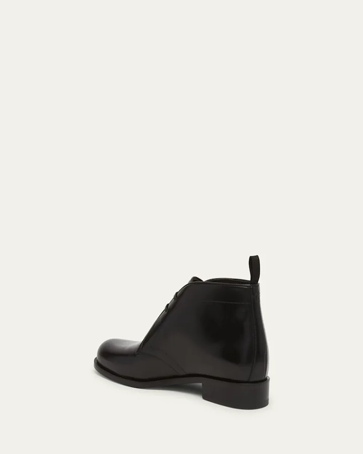 Men's Bull Leather Chukka Boots - Image 5