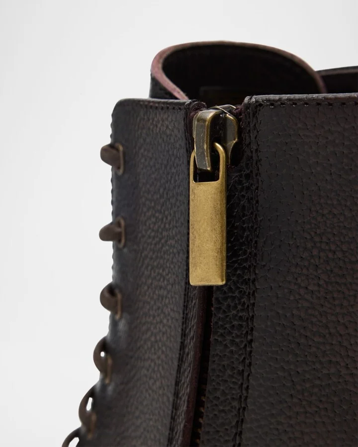 Men's Burnished Leather Ankle Boots - Image 3