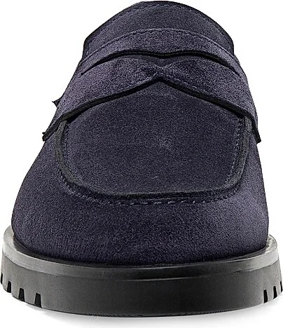 Men's Burnished Suede Loafers - Dark Brown - Size 8.5 - Image 8