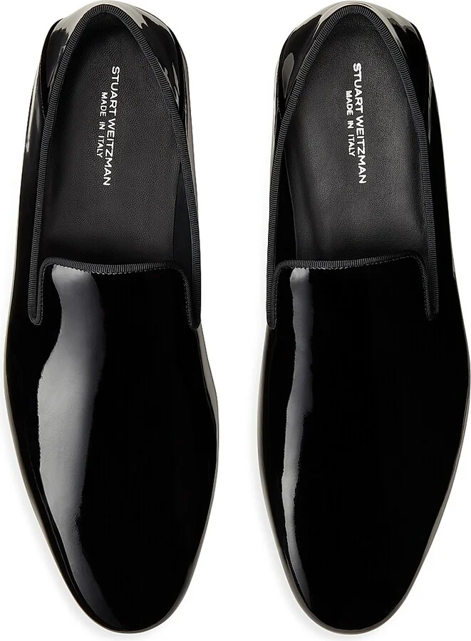 Men's Buzz Patent Leather Loafers - Black - Size 10 - Image 4