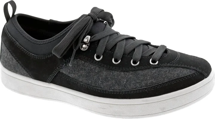 Men's Buzz Sneaker - - 4E Wide Width In Black Flannel/buck