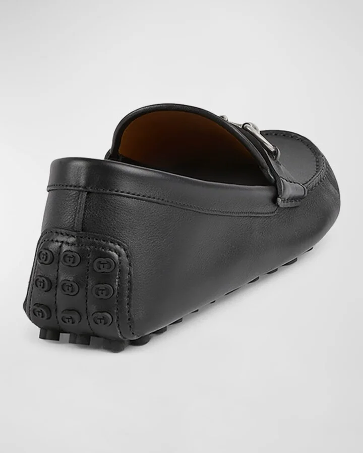 Men's Byorn Horsebit Leather Drivers - Image 3