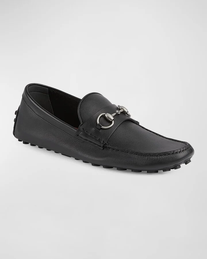 Men's Byorn Horsebit Leather Drivers - Image 5