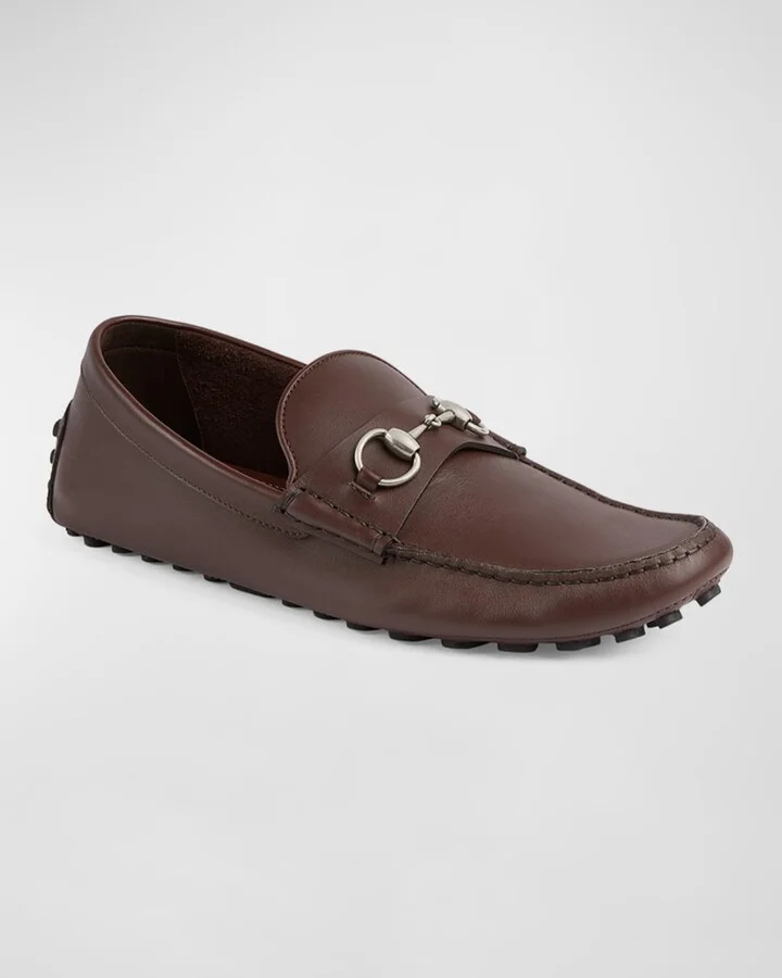 Men's Byorn Horsebit Leather Drivers - Image 8
