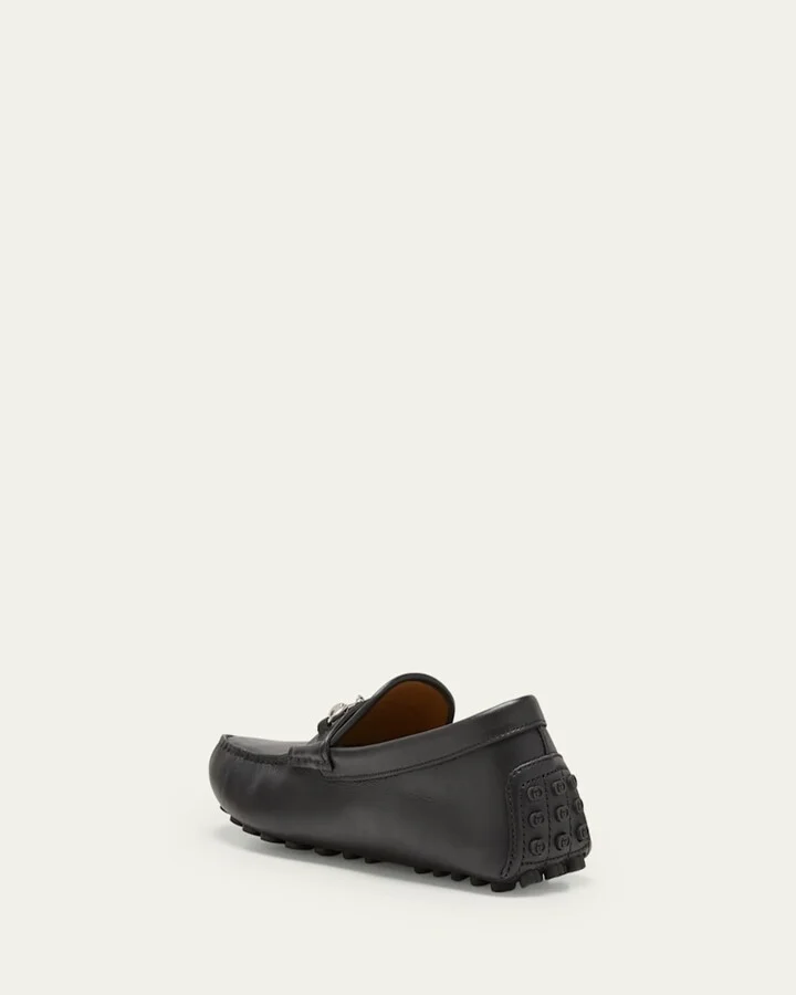 Men's Byorn Horsebit Leather Drivers - Image 4