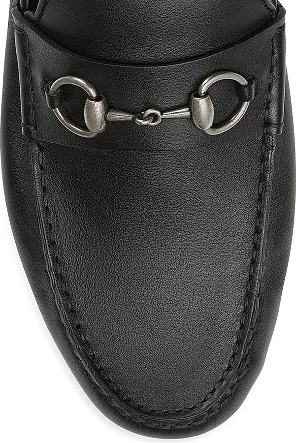 Men's Byorn Leather Driving Loafers - Black - Size 9 - Image 4
